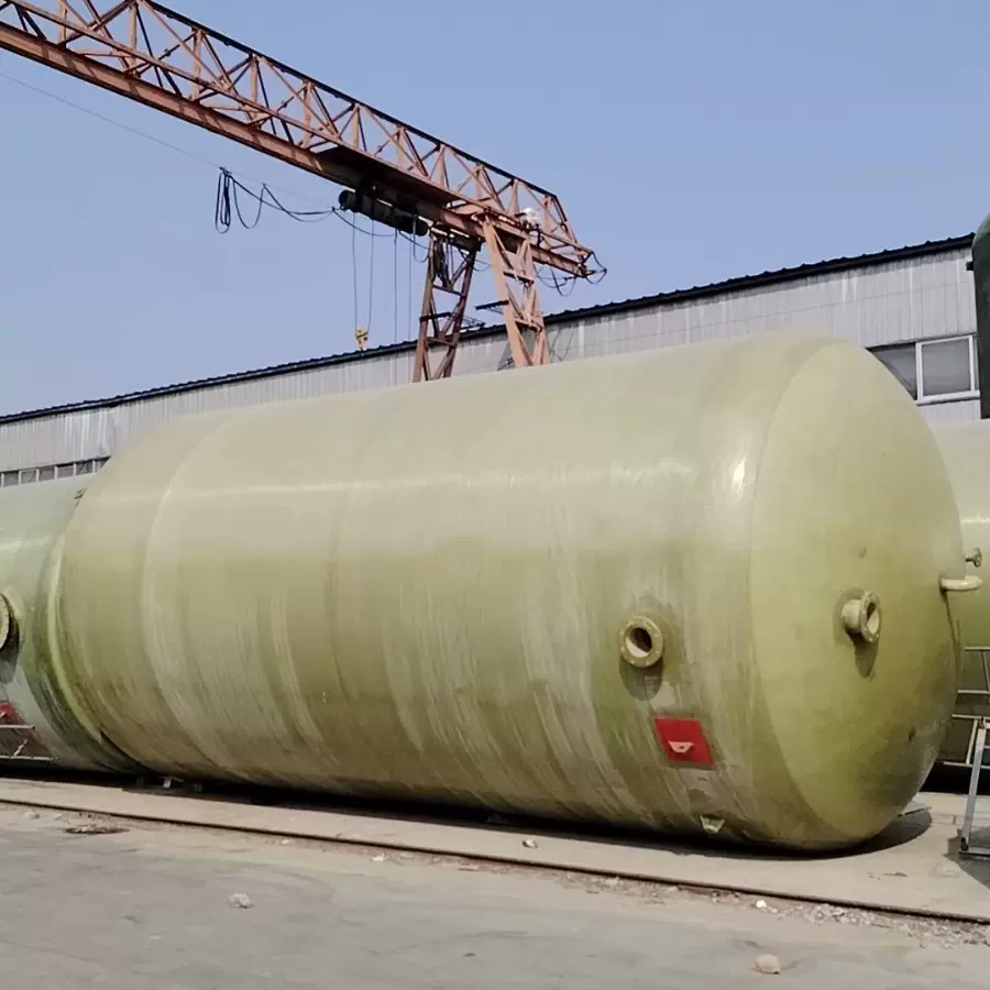 厂家直供 FRP 玻璃钢缠绕储罐 化工硫酸盐酸专用 立式卧式UF水箱