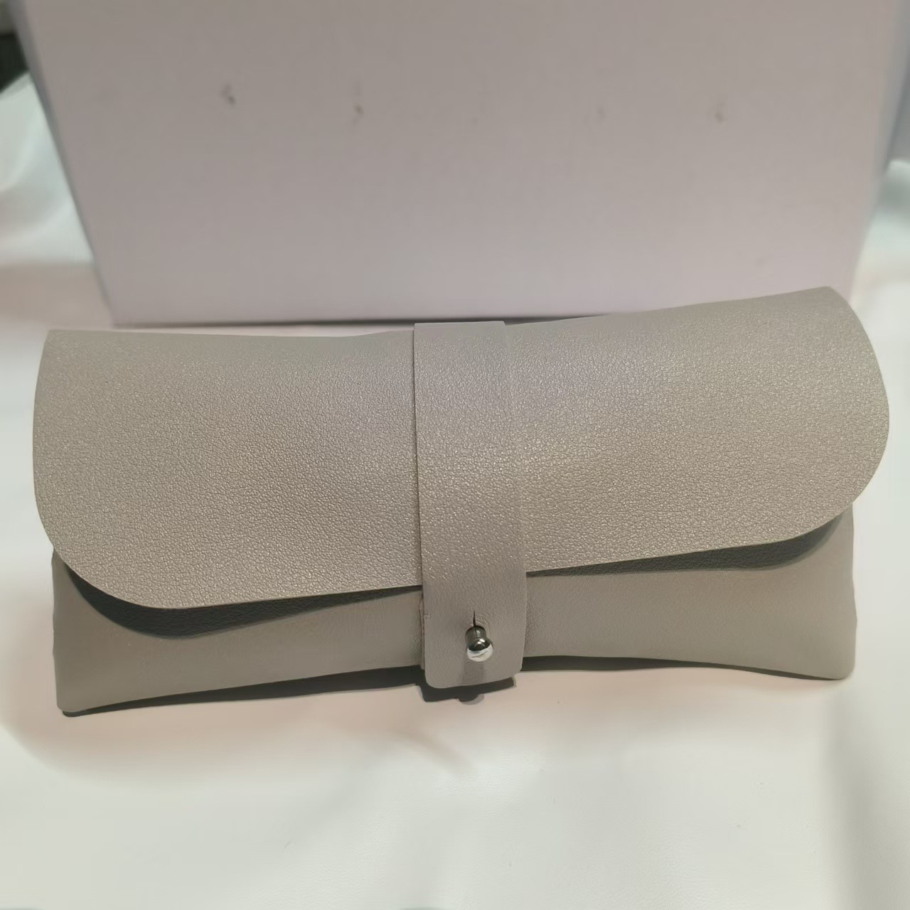 Multifuncional pu cuero gafas caso gafas de sol traje suave bolsa de alta calidad gafas de cuero bolsa gafas de sol bolsa de embalaje exterior