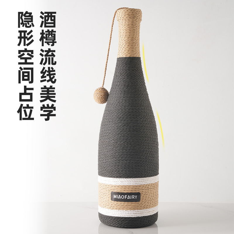 Patas de gato a prueba de gato Columna de agarre de gato Resistente a la captura Columna de sisal grande Gato de gato Garra de molienda Juguetes para gatos Palos para gatos divertidos Productos para gatos