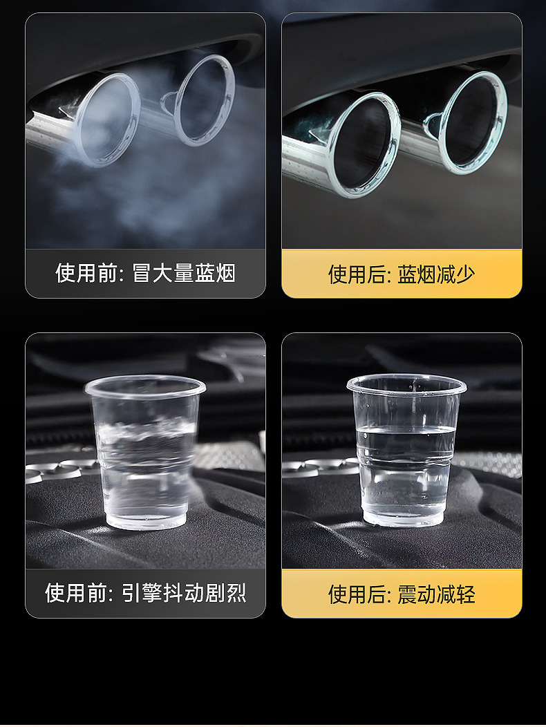Car Piston Ring Release Agent, Engine Oil Burning, Powerful Repair Oil Ring, Anti-Wear Protection, No Disassembly, Carbon Removal
