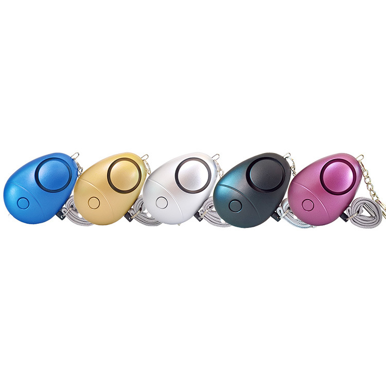 Alarma Personal Inalámbrica Antirrobo con Luz LED para Mujeres