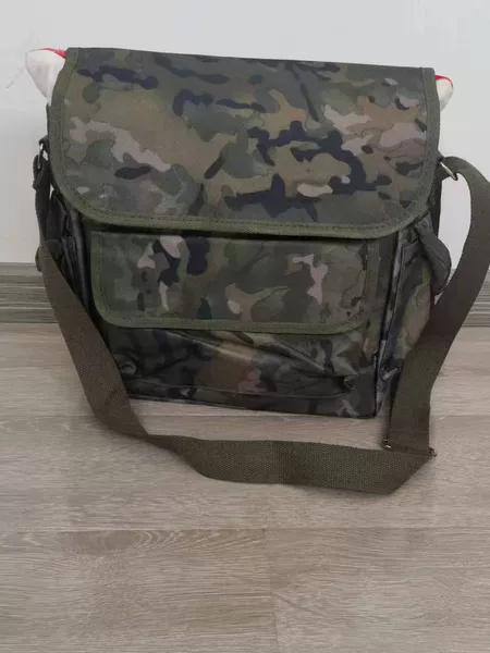 Double-Pocket Work Bag, Shoulder Bag, Tactical Backpack, New Command Work Bag, Multi-Functional Flame-Retardant and Waterproof Shoulder Bag