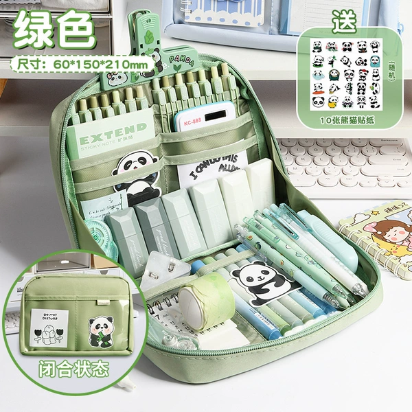 【12 layers large capacity】Bean Paste Green-Free Panda Sticker⚑♜