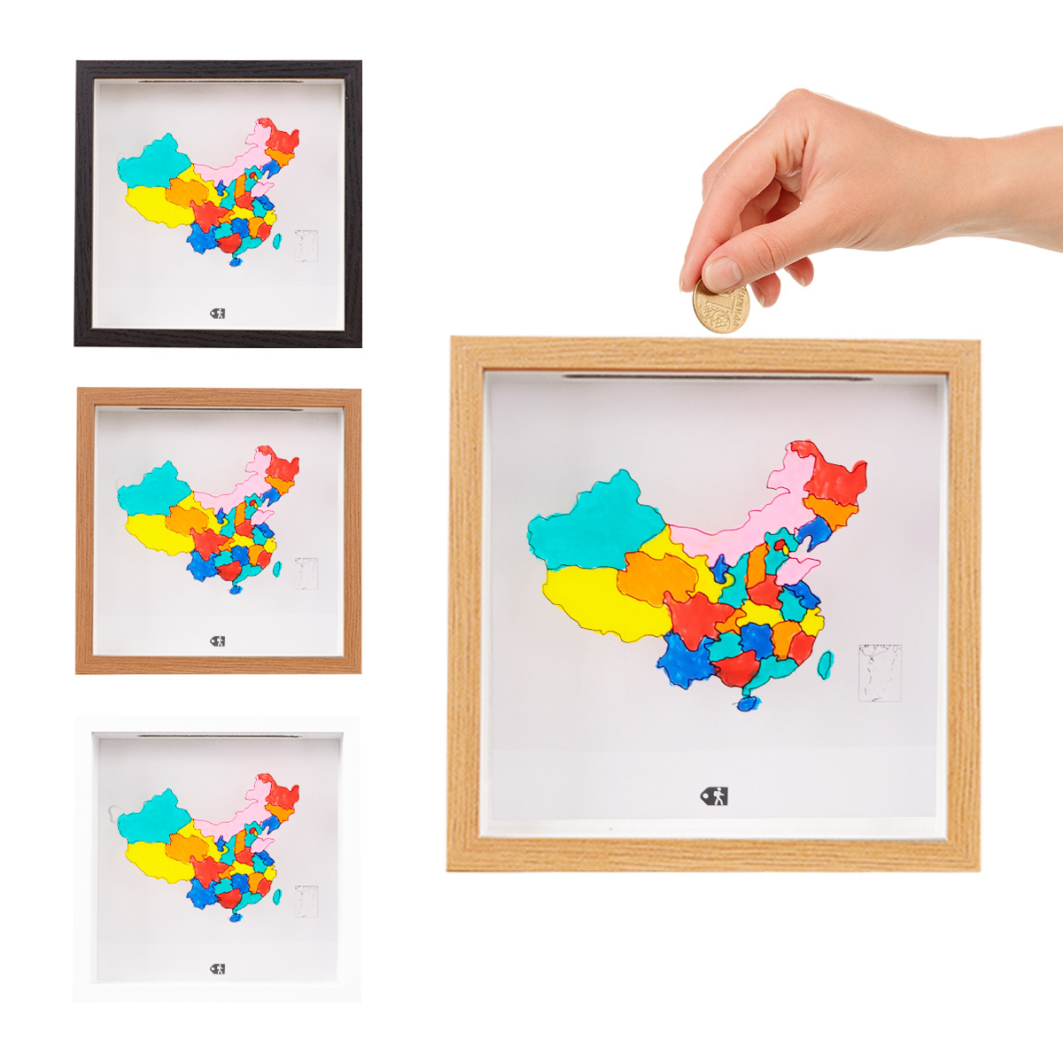 로그 색상(중국 전역 - DIY 다채로운 모델 - 8가지 색상의 페인트 무료)