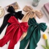 Hairgrip with bow, cloth, hairpins, hairpin, simple and elegant design