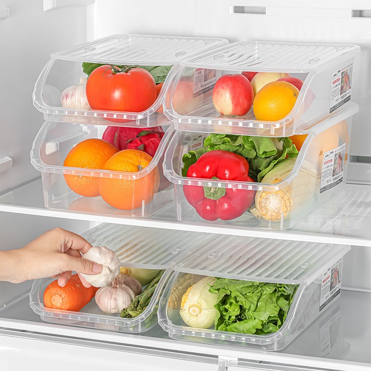 The kitchen finishing box refrigerator frozen storage box storage…