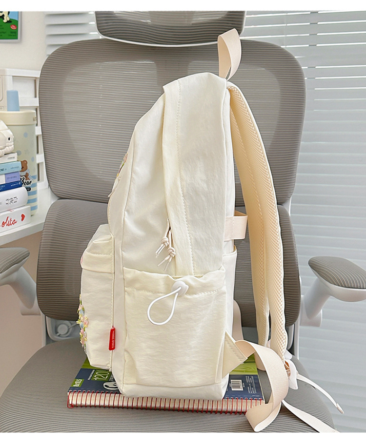 Neue grenzüberschreitende Freizeit-Trend-Rucksack mit Blumenmuster hochwertige leichte Schultasche großes Fassungsvermögen beliebter Campus-Rucksack