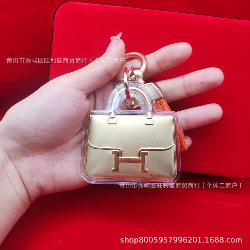 999足金包包挂件钥匙扣+手机链+包包饰品三用送女友闺蜜生日礼物|undefined