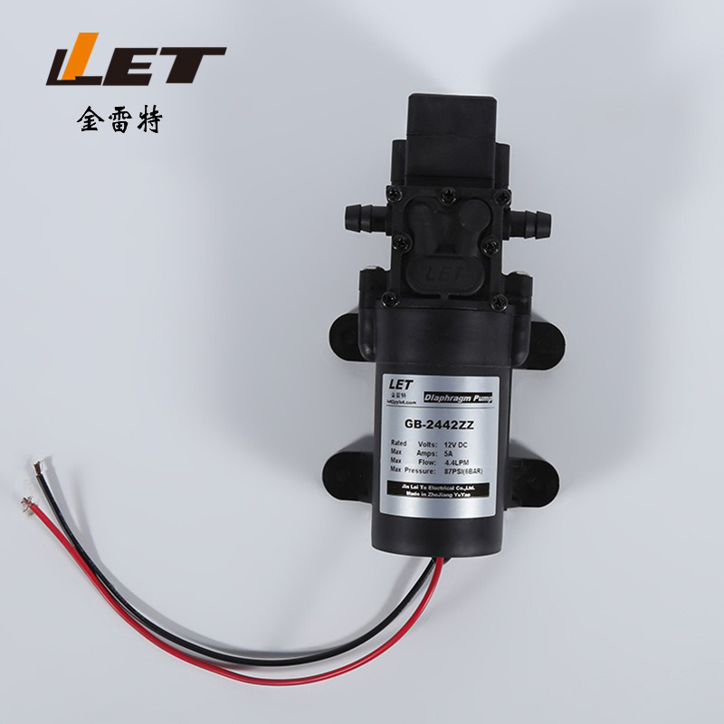 GB-2442ZZ微型隔膜泵 12v 24v 48v 微型高压水隔膜泵