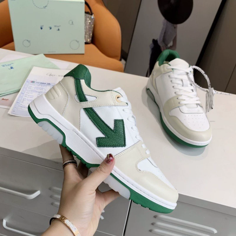 Putian Shoes Cross-border Supply Off-WHITE стрелка низко-снятые кроссовки мужские и женские офис