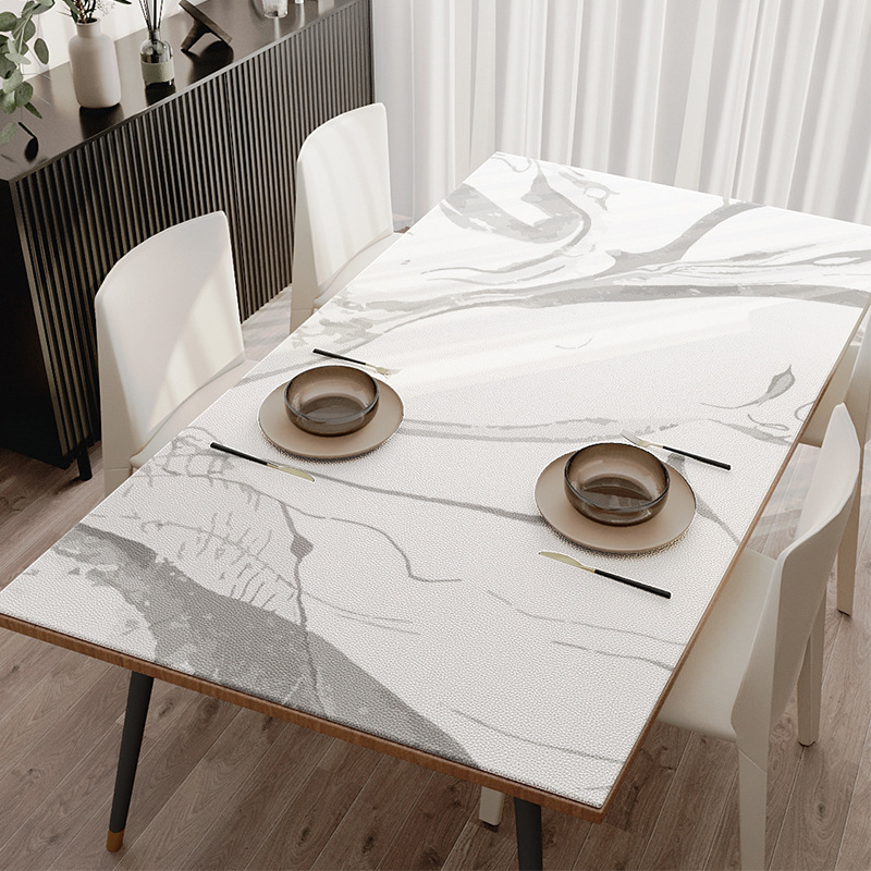 레저 팡화 가죽 테이블 매트