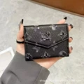 Black Floral with Hardware