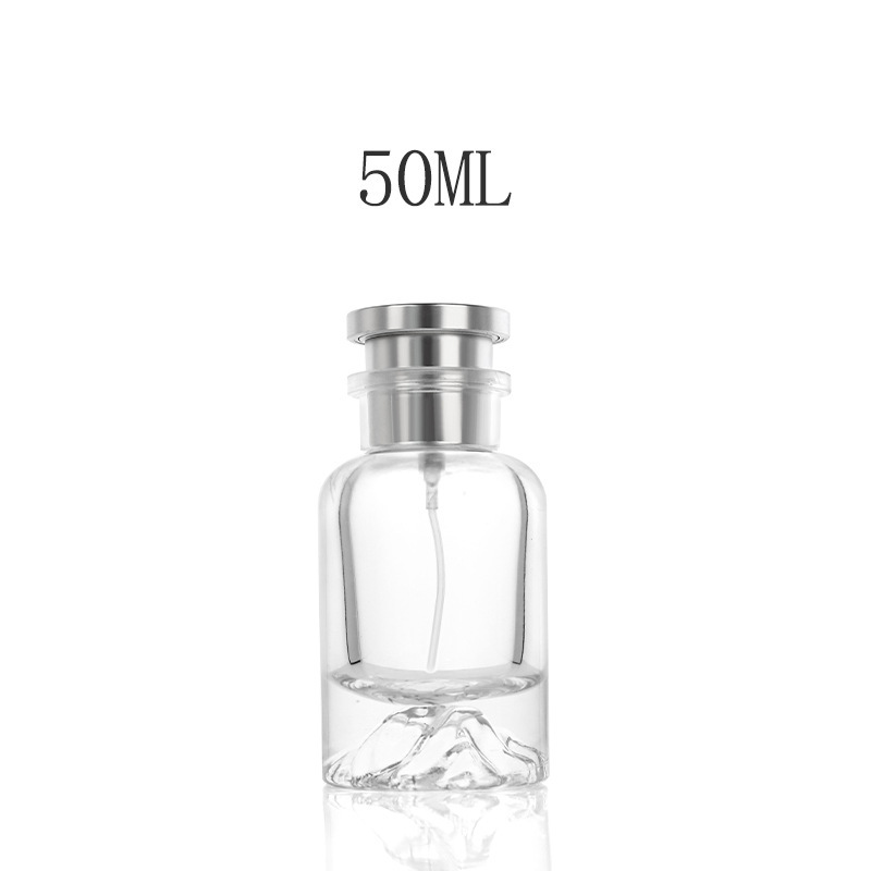 Botella de perfume de alto grado volcán de fondo grueso 100ml botella de perfume cosmético botella de spray botella de perfume de vidrio image 8