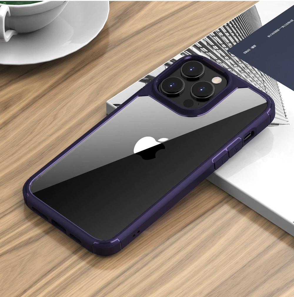 Чехол для телефона прозрачный, совместимый с iPhone 14, защитный кейс Pro, защита от падений