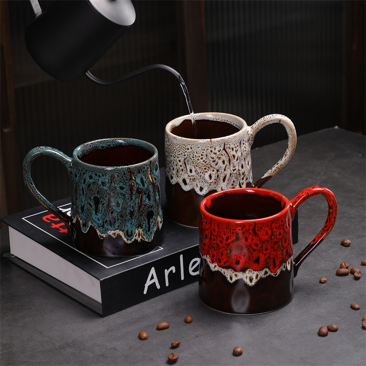Ceramic Coffee Mug For Afternoon Tea And Couples High Quality Cup_voghion.com