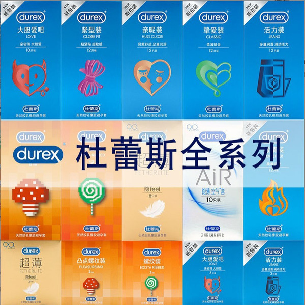 Durex Condoms Bold Love Hyaluronic Acid Ultra-Thin Concealed 3 Pack…