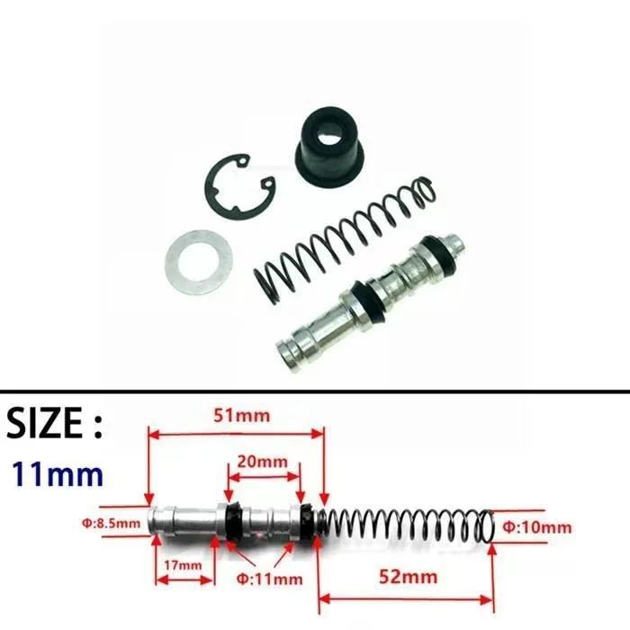 Brake master cylinder piston repair kit 11/12.7/14/16/17.5/19mm motorcycle electric bike master cylinder accessories