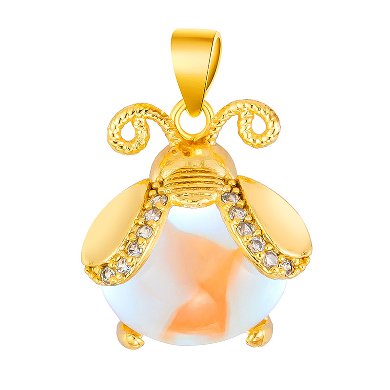 Douyin Venta caliente Colgante de microincrustaciones de cobre chapado al por mayor Cientos de colgantes de cobre opcionales a su gusto, fábrica de origen al por mayor sin cadena