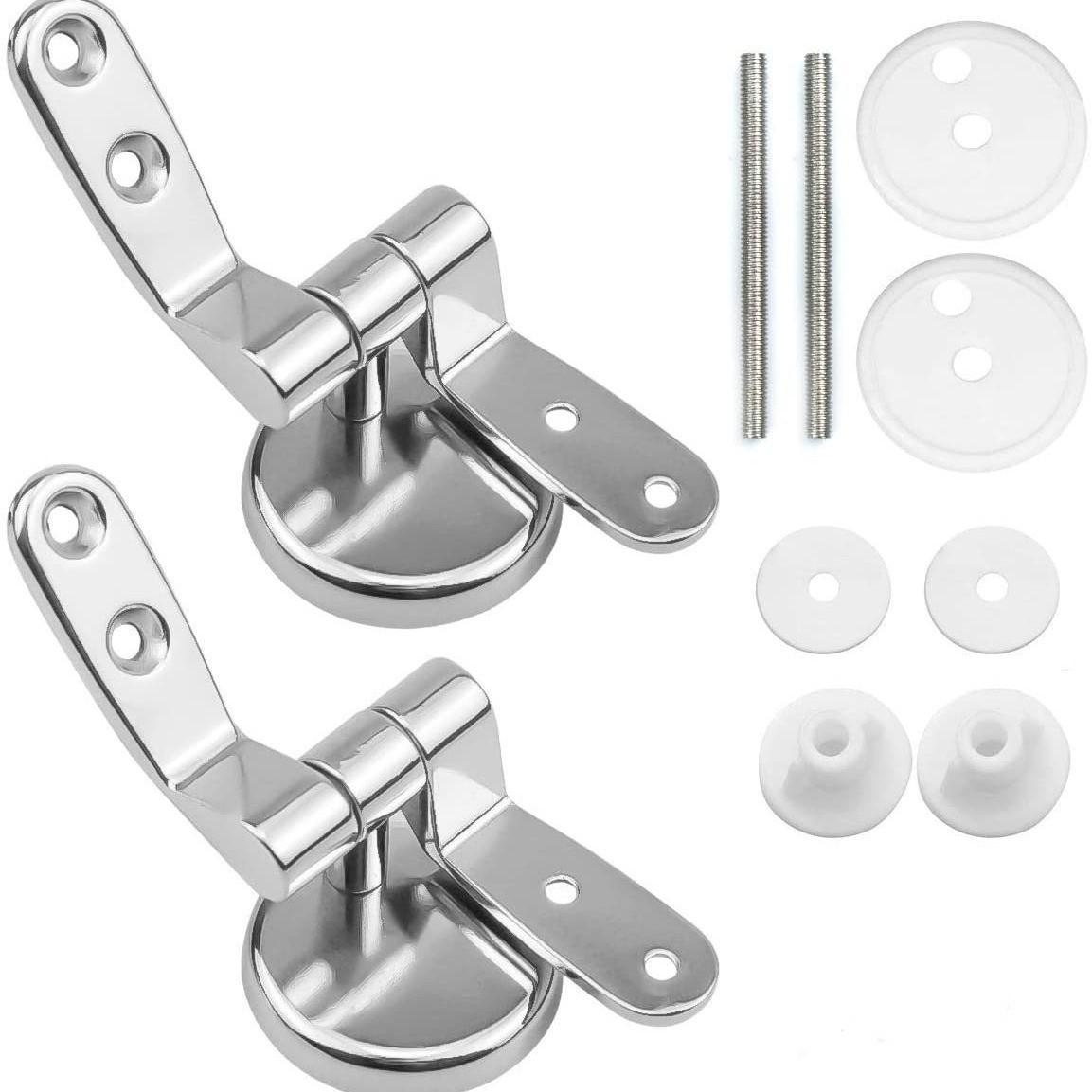 Bisagra para Asiento de Inodoro de Aleación de Zinc Cromado para Inodoro image 5