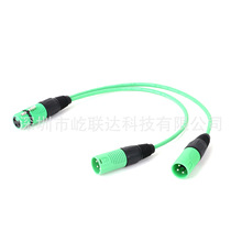 Zinc Alloy 3 Pin XLR Connectors Male&Female Microphone Plug