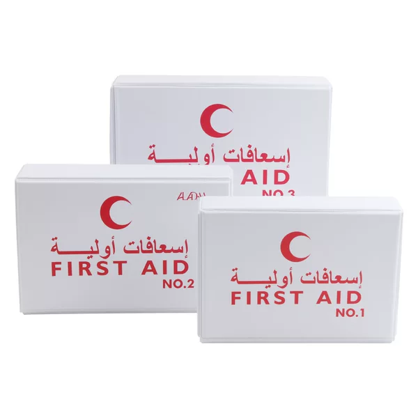 Middle East Hot Selling Leather First Aid Box Outdoor Travel Home Office Emergency Medical Kit Waterproof First Aid Box