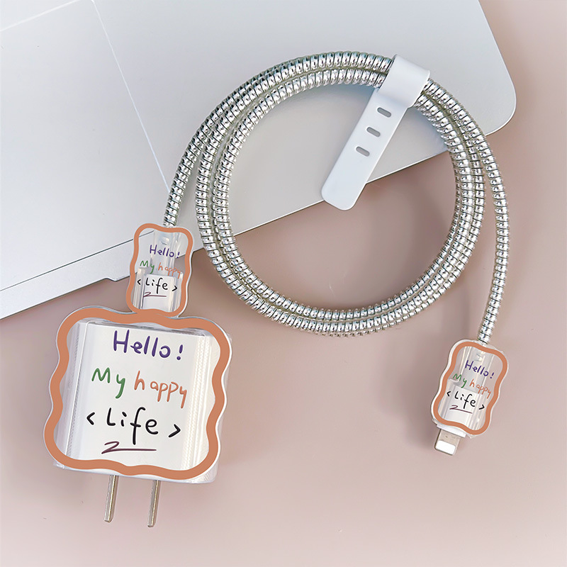 Wave Model Suitable for Oppo30W Charger Protective Cover 65/67/80/100/45W Data Cable Bite