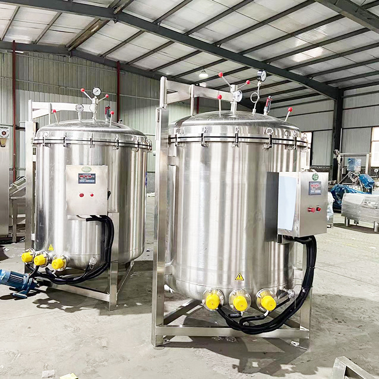 浓缩骨汤蒸汽夹层锅 鹿骨熬白汤真空负压浓缩锅 鳗鱼骨汤高压锅