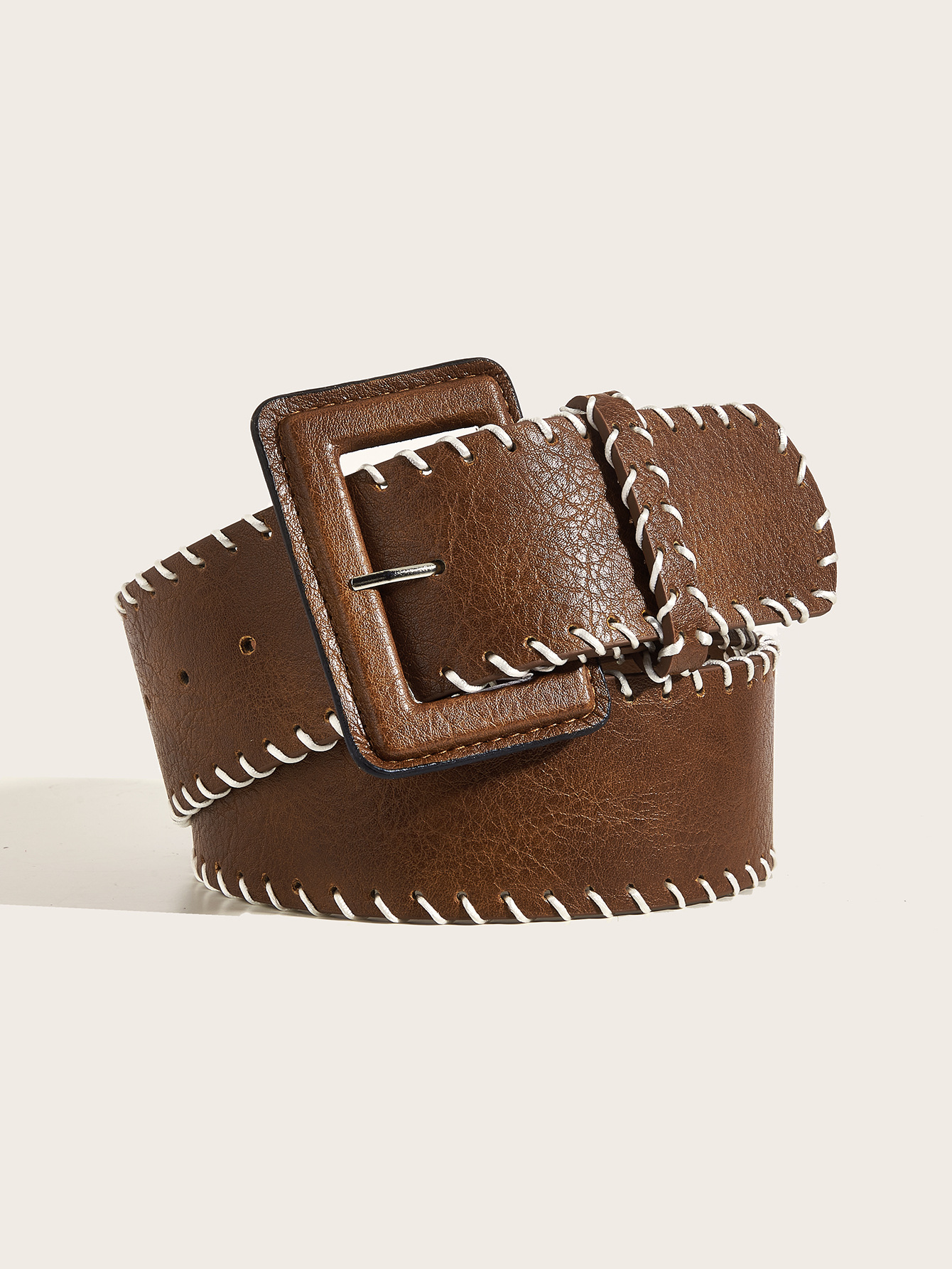 Simple Style Color Block Pu Leather Women's Leather Belts display picture 14