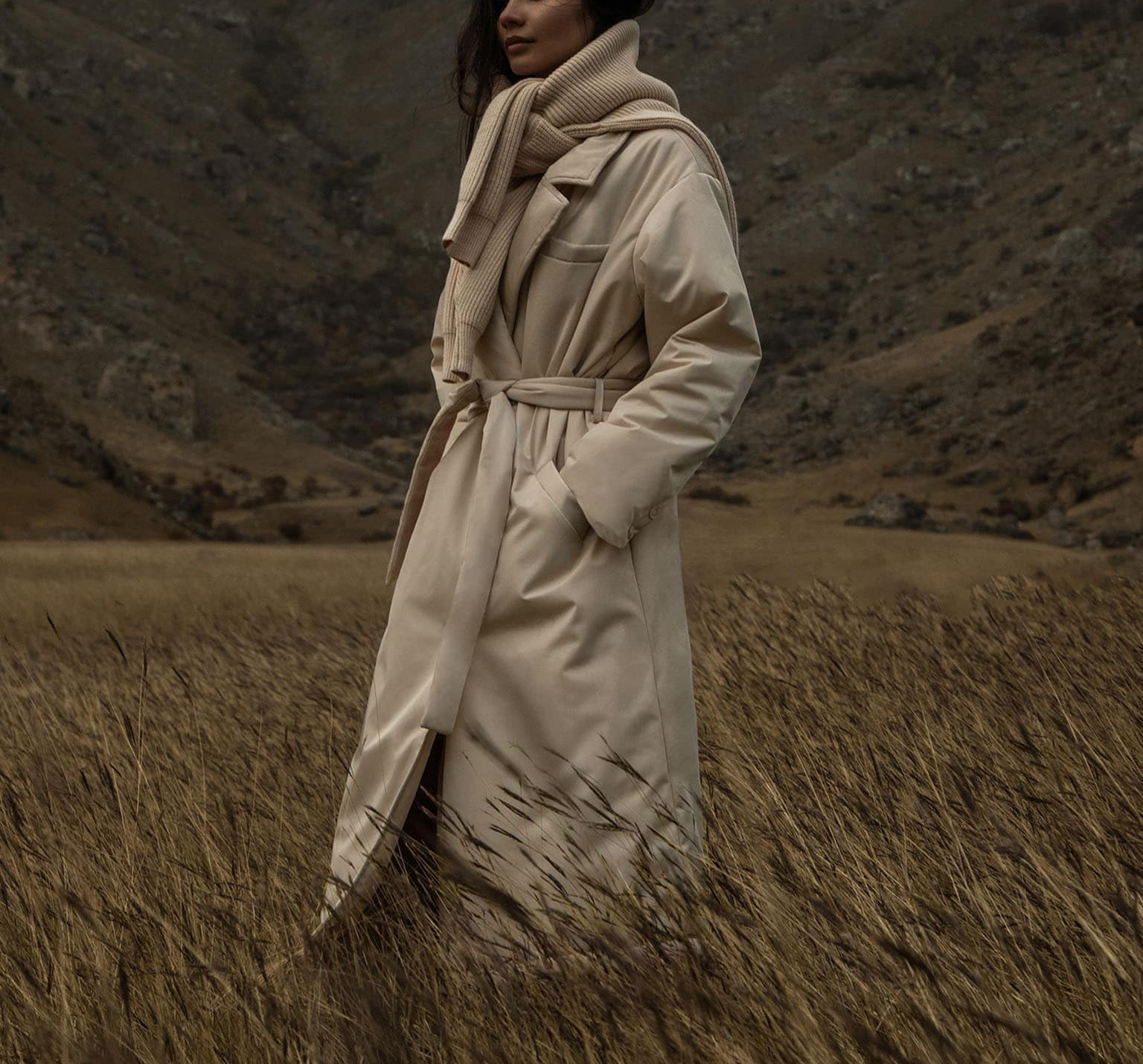 Beige Jacket