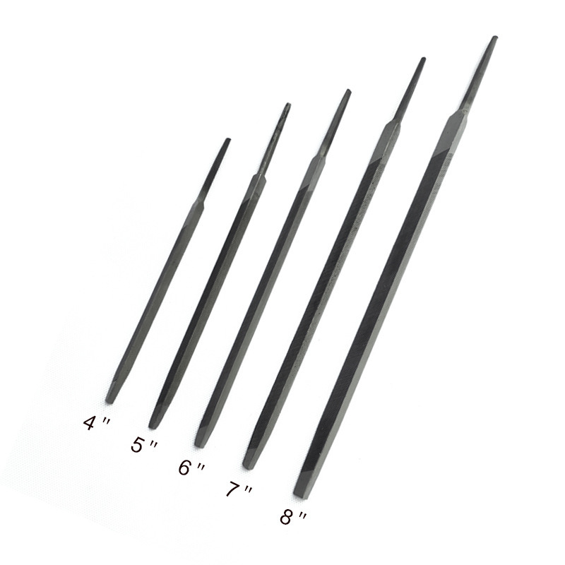 Handle-type triangular file, three-sided file, triangular file, Dazihuzhao steel file
