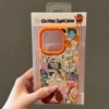 Ng00924 [Orange lychee pattern] Anime newspaper