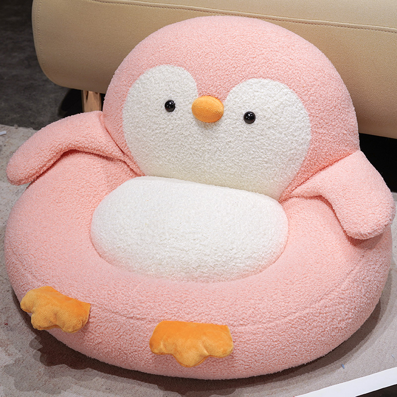 Cojín Acolchado de Tatami Forma de Pingüino de Peluche para Sala y Yoga image 8