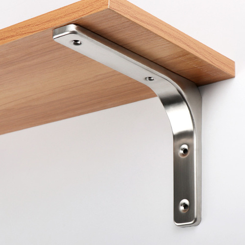 Stainless Steel Triangular Bracket Wall Load Bearing Curved Support Right Angle Iron Fixer Partition Wall Bracket