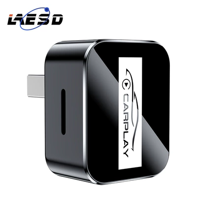 Hot Selling Wired to Wireless Carplay Module 2in1 Car Smart Box Android Autocarplay Box (Simsiz CarPlay və Android Auto) - q1ad-black-metal-glass-wireless-carplay-plus-android-auto-two-in-one-only-suitable-for-overseas-systems