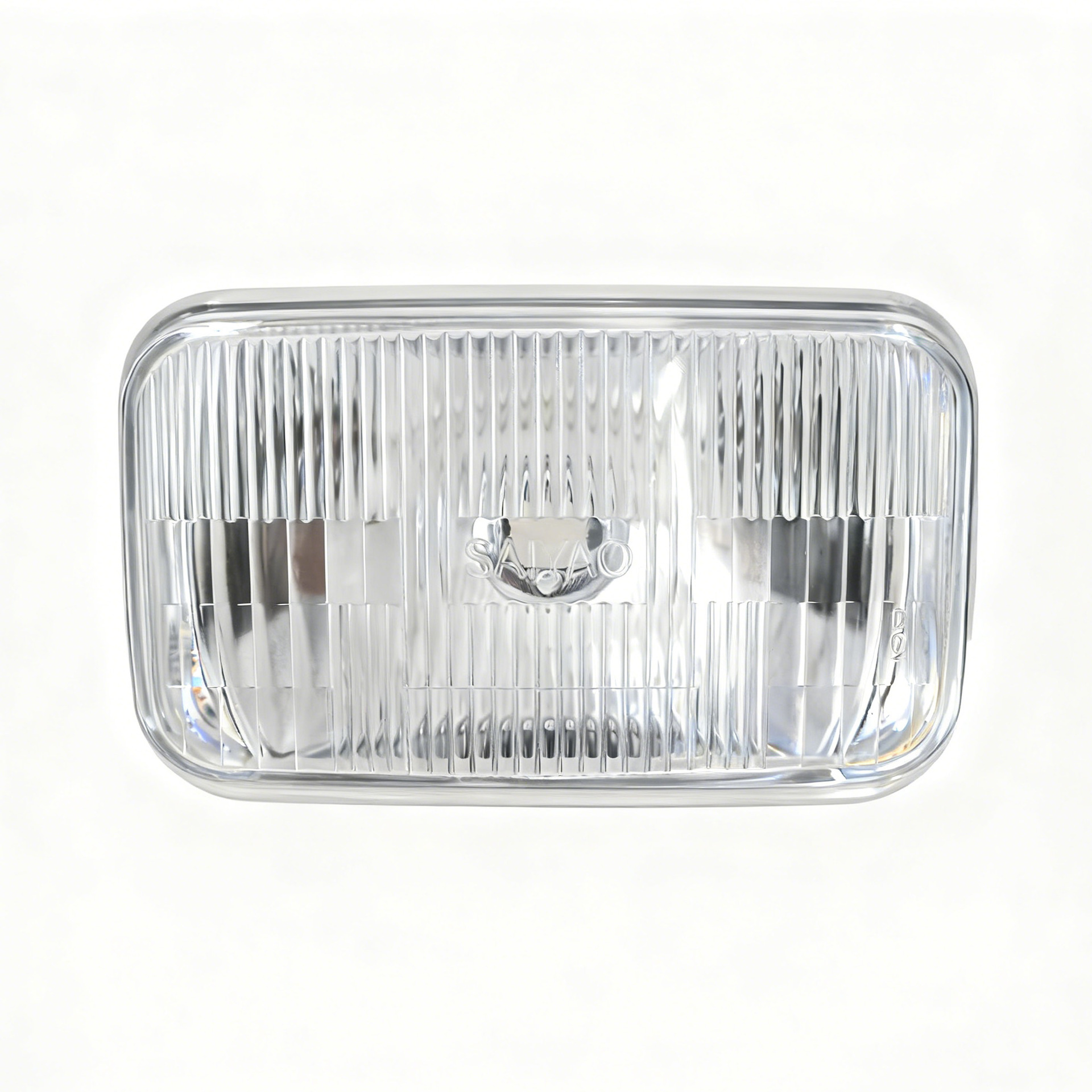4inch Square Light Semi-Sealed Front Fog Light H3 Car Front Fog Light 152*90 Rectangular Fog Light Compatible with H3 Bulbs