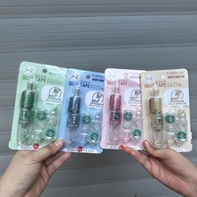 新款按动点点胶长立修正带式手工手账双面胶迷你粘贴速干胶水胶棒