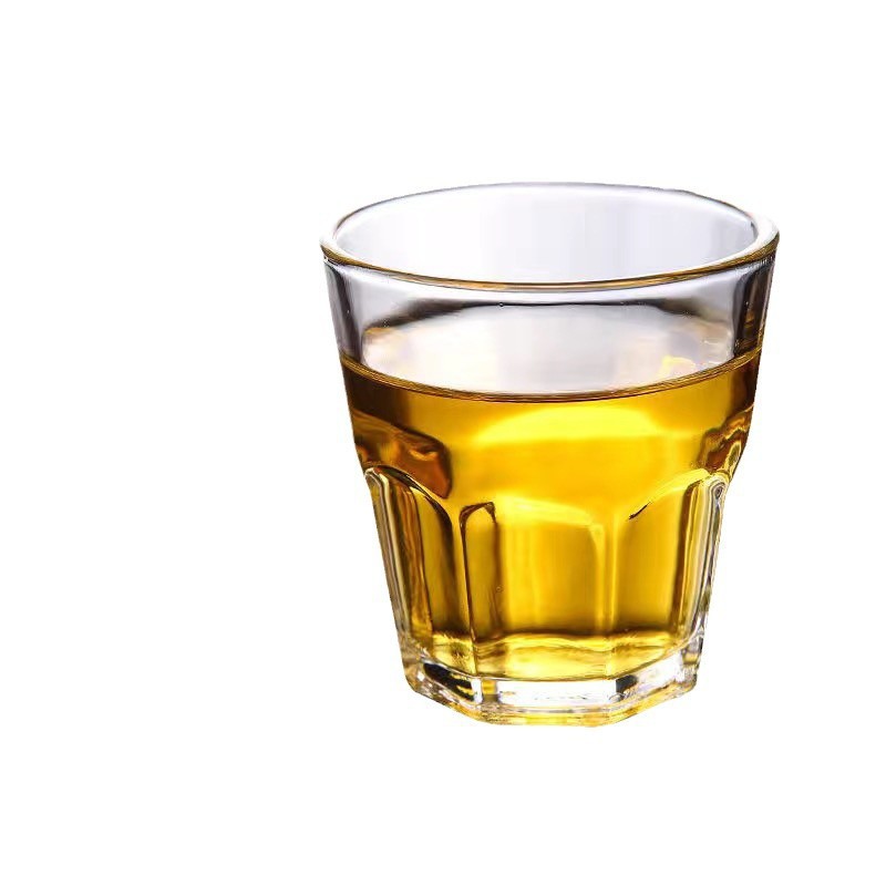 Tazas de vidrio de bar de vidrio comercial endurecido anti-caída tazas de whisky tazas de licores ktv tazas de cerveza
