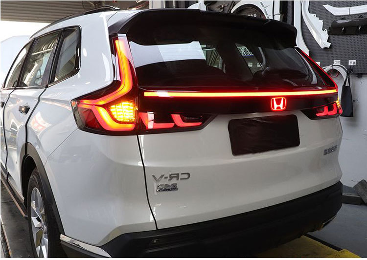 Suitable for 23-26 Models of Honda Crv Through-Type Tail Lights, Honda Cr-V 2023 Special Modified Led Tail Lights