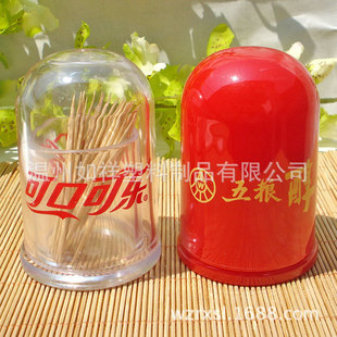Supply Environmentally Friendly Ps Fully Transparent Plastic Acrylic Toothpick Holder Acrylic Upper and Lower Cover High Transparent Toothpick Holder