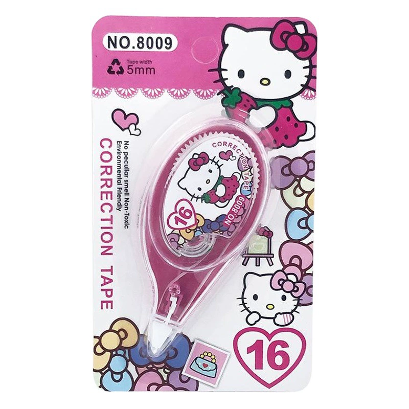 Мультяшная Корректирующая лента для учащихся начальной и средней школы Милая Мини-Корректирующая лента котенок Корректирующая лента канцелярские принадлежности Корректирующая лента оптом