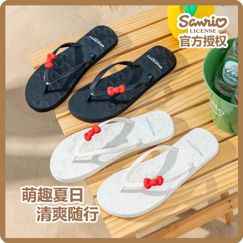 Hellokitty Women's Flip-Flops, Fashionable for Home, Indoor, Outdoor, and Beach Use Hellokitty Women's Flip-Flops, Fashionable for Home, Indoor, Outdoor, and Beach Use