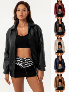 2024�W���r�����Ќ��ɿ�Ƥ��ŮOVERSIZEŮʿ�A���L�䷭�I��������