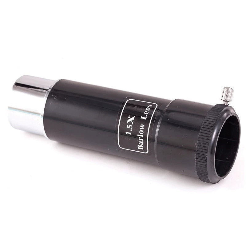 Аксессуары для астрономических телескопов: удлинитель-линза Барлоу 1.5X, 3X с резьбой для камеры 1.25inch