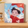 中国简单新款数字油画