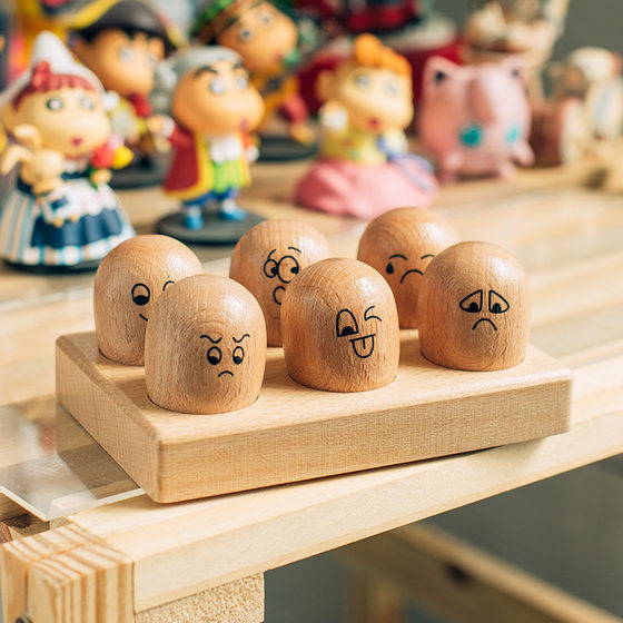 Wooden Imitation Ice Cream Donut Ice Cream Popsicle Eggs Che Che Che Le Kitchen Play Toys for Boys and Girls