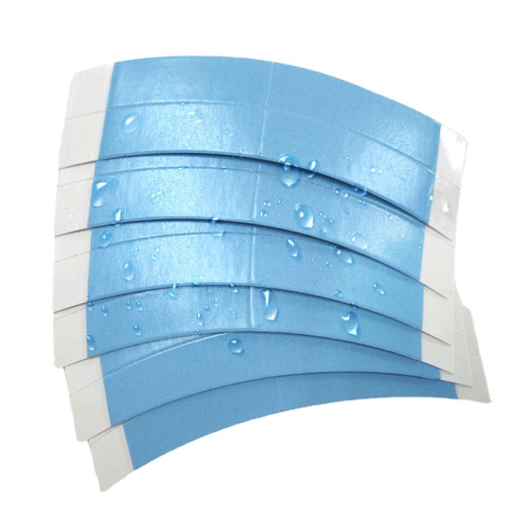 Mesh Silk Blue Glue Wig Double-Sided Adhesive Blue Glue Film Men's Wig Double-Sided Tape Blue Glue Mesh Sweat-Wicking Blue Glue