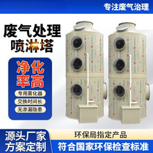 喷淋塔废气处理设备不锈钢碳钢脱硫净化塔环保型除尘酸雾水淋塔