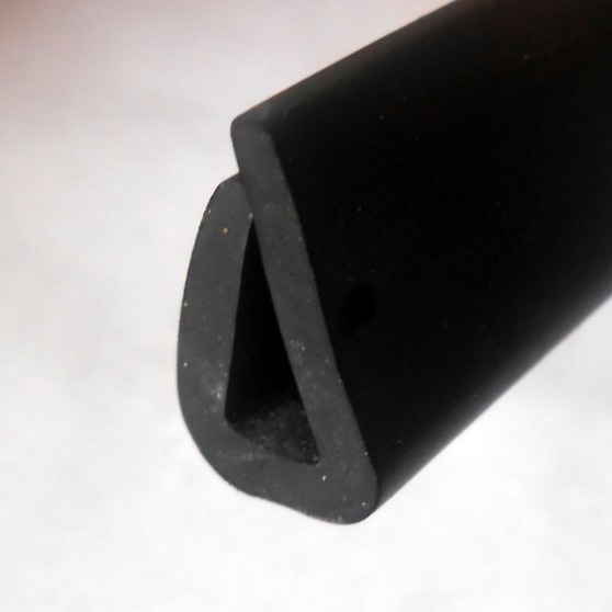 配电箱机柜护口防撞防划包边镶嵌胶条边缘保护条U型橡胶密封条承