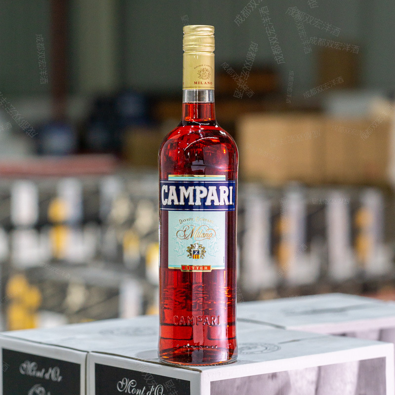 金巴利Campari苦味利口酒配制酒750ml 意大利洋酒 正品行货