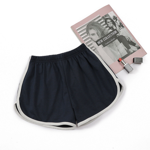 Summer loose high-waisted sports shorts for women running yoga wide-leg hot pants trendy casual home pajamas beach pants